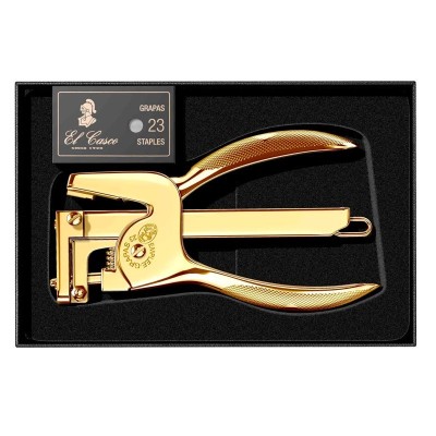 Grapadora de tenaza oro estuche regalo Grapadora de tenaza oro estuche regalo