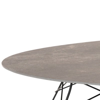 Mesa de exterior brilhante de Antonio Citterio para Kartell Mesa de exterior brilhante de Antonio Citterio para Kartell