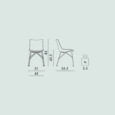 Medidas P/Wood de Kartell Medidas P/Wood de Kartell