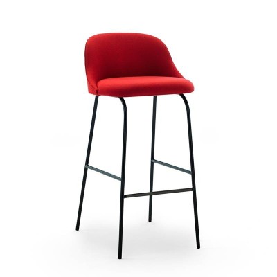 Taburete Aleta respaldo bajo de Viccarbe en Moises Showroom Taburete Aleta respaldo bajo de Viccarbe en Moises Showroom