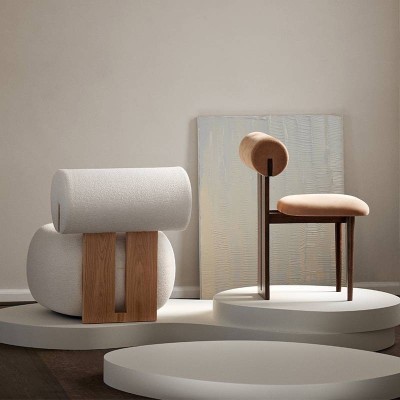 Silla de comedor Hippo Chair de Norr11 en Moises Showroom Silla de comedor Hippo Chair de Norr11 en Moises Showroom