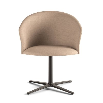 Silla Copa de Viccarbe con base giratoria plana en Moises Showroom Silla Copa de Viccarbe con base giratoria plana en Moises Showroom