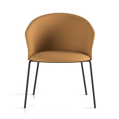 Silla Copa de Viccarbe con base de 4 pies metálicos en Moises Showroom Silla Copa de Viccarbe con base de 4 pies metálicos en Moises Showroom