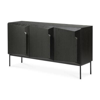 Aparador Stairs roble negro 3 puertas Ethnicraft Aparador Stairs roble negro 3 puertas Ethnicraft