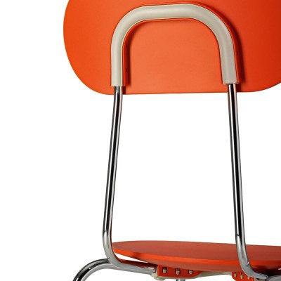 Silla Mariolina bicolor de Enzo Mari