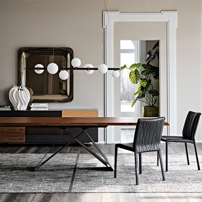 Mesa Premier Wood de Cattelan Italia en Moises Showroom Mesa Premier Wood de Cattelan Italia en Moises Showroom