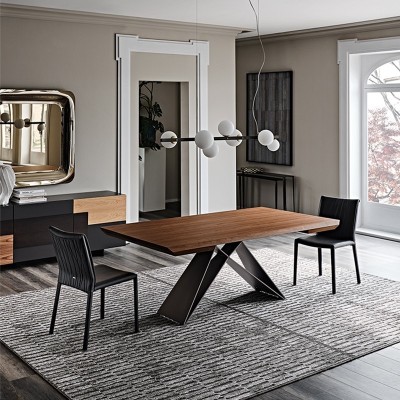 Mesa Premier Wood de Cattelan Italia en Moises Showroom Mesa Premier Wood de Cattelan Italia en Moises Showroom