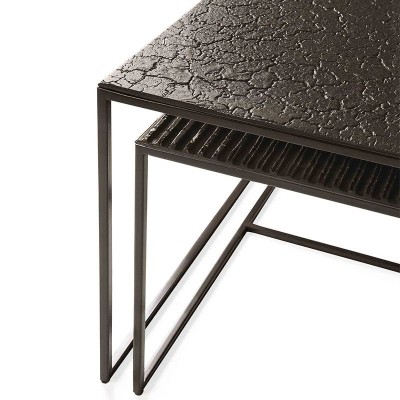 Conjunto mesa centro Pentagon de Ethnicraft en Moises Showroom