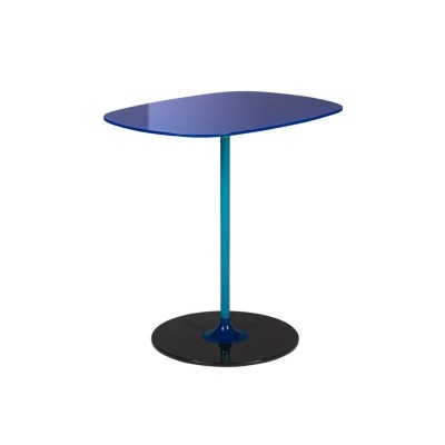Mesita Thierry tamaño L azul de Kartell Mesita Thierry tamaño L azul de Kartell