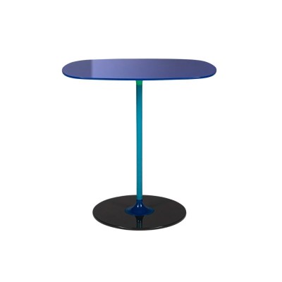 Mesita Thierry tamaño L azul de Kartell Mesita Thierry tamaño L azul de Kartell