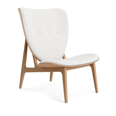 Sillón Elephant Lounge de Norr11 roble natural tapicería Barnum Boucle Col 1 en Moises Showroom Sillón Elephant Lounge de Norr11 roble natural tapicería Barnum Boucle Col 1 en Moises Showroom