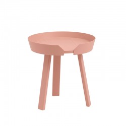 Around Coffee Table Small tan rose de Muuto en Moises Showroom Around Coffee Table Small tan rose de Muuto en Moises Showroom