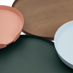 Around Coffee Table Small tan rose de Muuto en Moises Showroom Around Coffee Table Small tan rose de Muuto en Moises Showroom