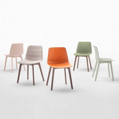 Silla Varya 4 pies plástico de Inclass Silla Varya 4 pies plástico de Inclass