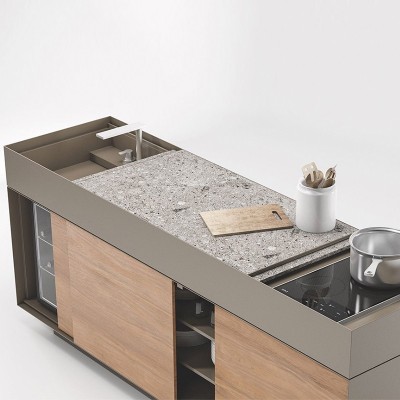 Cocina de exterior Kitchen de Kettal en Moises Showroom Cocina de exterior Kitchen de Kettal en Moises Showroom