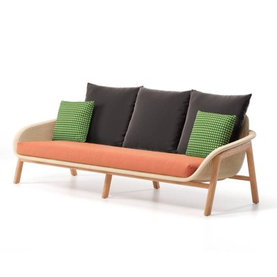 Kettal, Vimini 3-seater sofa Kettal, Vimini 3-seater sofa