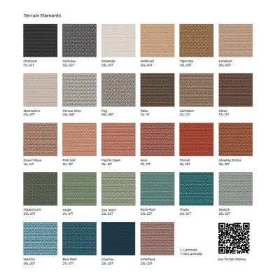 Tapicería Terrain Elements Laminate de Kettal Tapicería Terrain Elements Laminate de Kettal