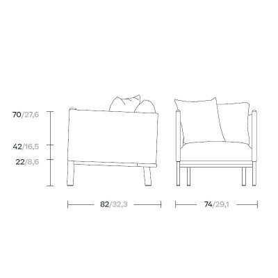 Kettal Giro Club Fauteuil Kettal Giro Club Fauteuil