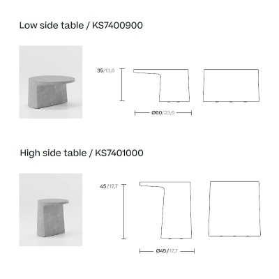 Kettal, Giro Side Tables