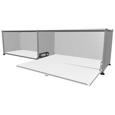 Mueble TV USM Haller bajo, detalle puerta Mueble TV USM Haller bajo, detalle puerta