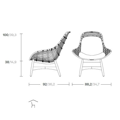 Kettal Sillón Tou Club