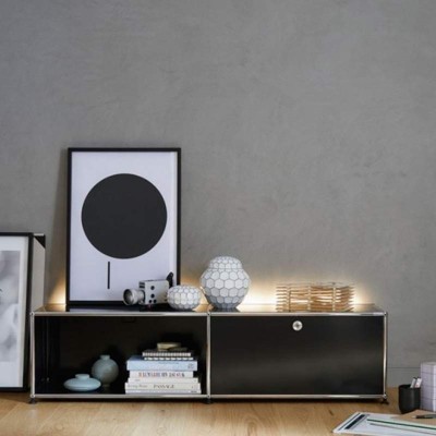 Mueble TV USM Haller bajo, ambientado Mueble TV USM Haller bajo, ambientado