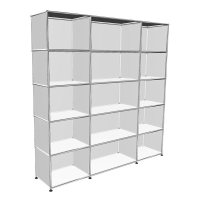 Librería USM Haller abierta XL, blanco Librería USM Haller abierta XL, blanco