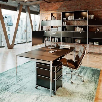 Cajonera USM Haller homme office 3 cajones, ambiente oficina dirección Cajonera USM Haller homme office 3 cajones, ambiente oficina dirección