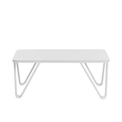 Mesa pequeña gris claro de perfil Valentina Up de Diabla Mesa pequeña gris claro de perfil Valentina Up de Diabla