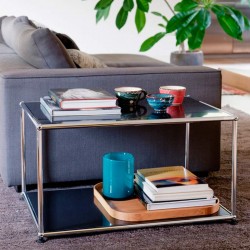 Mesa de centro USM Haller cuadrada, ambiente home Mesa de centro USM Haller cuadrada, ambiente home