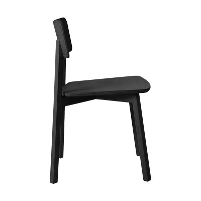 Silla Casale roble negro perfil Ethnicraft Silla Casale roble negro perfil Ethnicraft