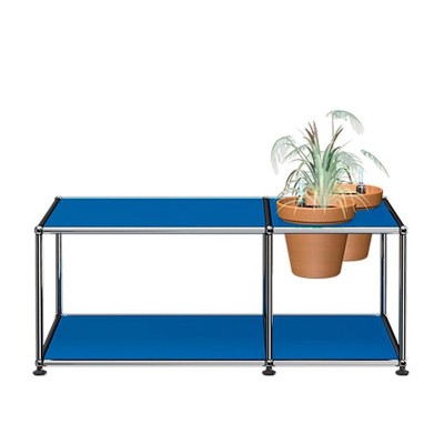 Mesa de centro plantas USM HALLER azul genciana Mesa de centro plantas USM HALLER azul genciana