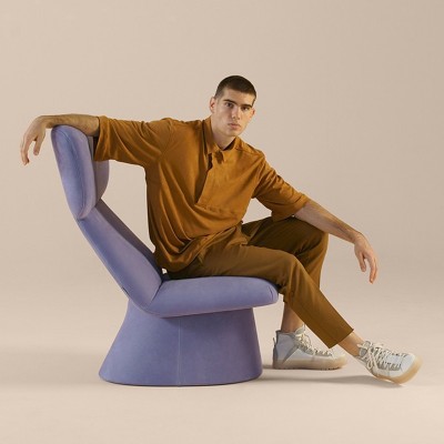 Sancal, Elle armchair with upholstered base Sancal, Elle armchair with upholstered base