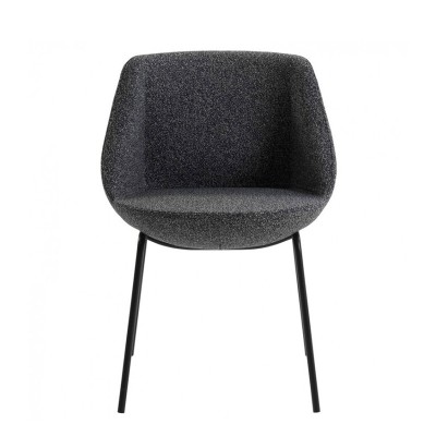 Sancal, sedia Magnum con gamba in metallo Sancal, sedia Magnum con gamba in metallo