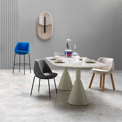 Sancal, sedia Magnum con gamba in metallo Sancal, sedia Magnum con gamba in metallo