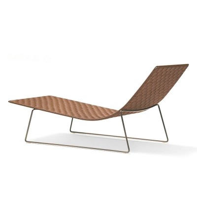 Andreu World Chaise longue d’extérieur tressée Andreu World Chaise longue d’extérieur tressée