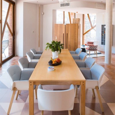 Andreu World Walnut Armchair 2770 Andreu World Walnut Armchair 2770