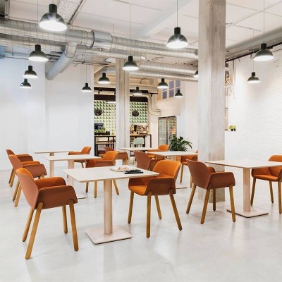 Andreu World Walnut Armchair 2770 Andreu World Walnut Armchair 2770