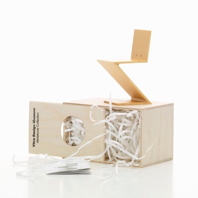 Miniatura Zig Zag Stoel de Vitra Miniatura Zig Zag Stoel de Vitra