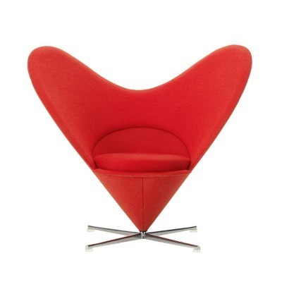 miniatura silla Heart Cone Verner Panton miniatura silla Heart Cone Verner Panton