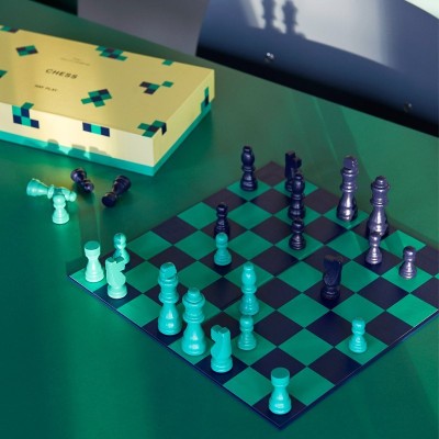 Juego del ajedrez verde de HAY Juego del ajedrez verde de HAY