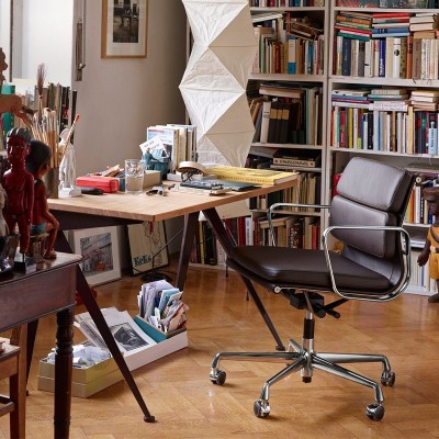 Silla Soft Pad Ea217 de Vitra Silla Soft Pad Ea217 de Vitra