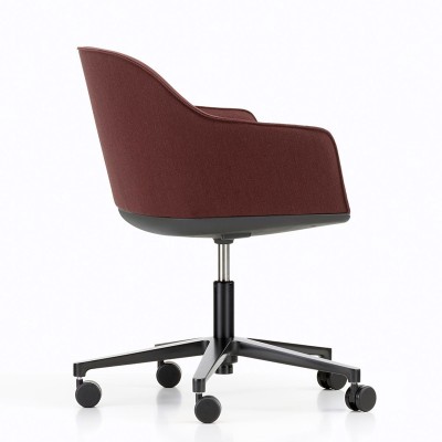 Silla Softshell con ruedas de Vitra