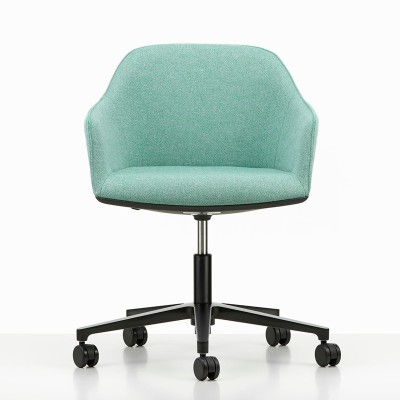 Silla Softshell con ruedas de Vitra