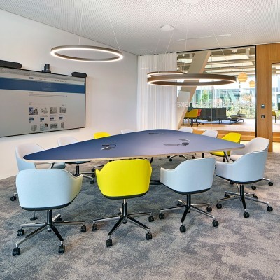 Silla Softshell con ruedas de Vitra
