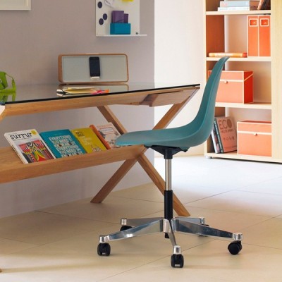 Cadeira lateral de plástico Eames PSCC - Vitra Cadeira lateral de plástico Eames PSCC - Vitra