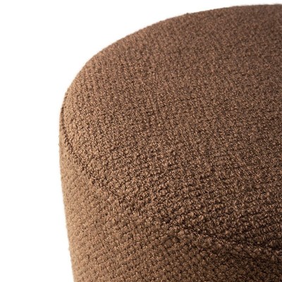 Detalle Puf Barrow S Copper de Ethnicraft Detalle Puf Barrow S Copper de Ethnicraft
