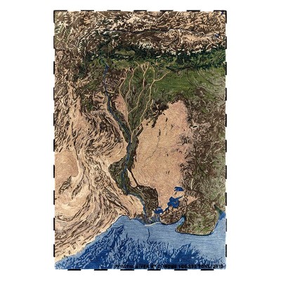 Gan Rugs, Tappeto in plastica Rivers Gan Rugs, Tappeto in plastica Rivers