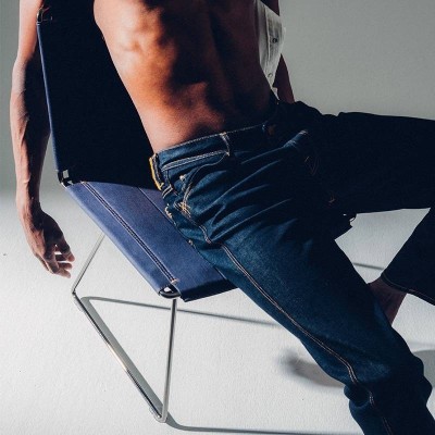 MDF Italia, Chaise Neil Denim MDF Italia, Chaise Neil Denim