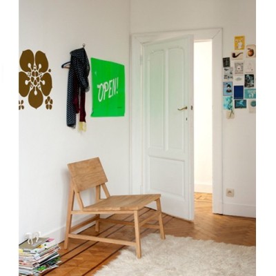N2 poltrona tipo sedia Ethnicraft Rovere N2 poltrona tipo sedia Ethnicraft Rovere